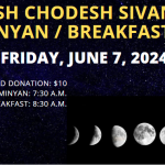 Rosh Chodesh Breakfast