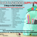 School Supply Drive - Help Pack Backpacks