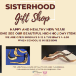 Sisterhood Gift Shop - High Holiday Gift Items