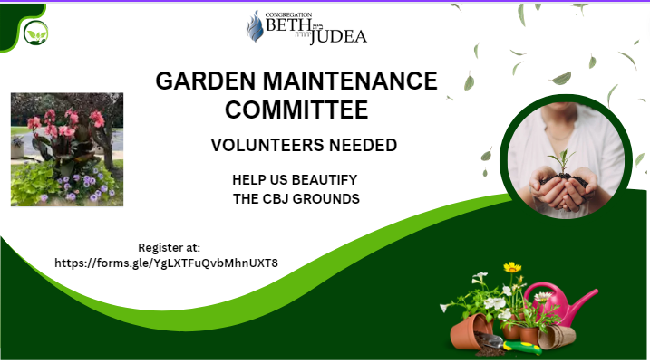 Volunteer for the Garden Maintenance Committee