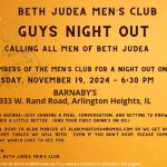 Men's Club Guy's Night Out