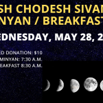 Rosh Chodesh Breakfast