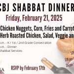 CBJ Shabbat Dinner